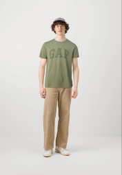 Футболка мужская GAP 1159817906 (Зеленый L)