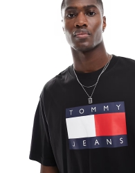 Футболка Tommy Hilfiger с логотипом 1159819353 (Черный S)