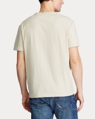 Футболка мужская Polo Ralph Lauren с вышитым логотипом 1159821300 (Бежевый M)