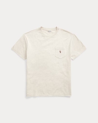 Футболка мужская Polo Ralph Lauren с вышитым логотипом 1159821300 (Бежевый M)