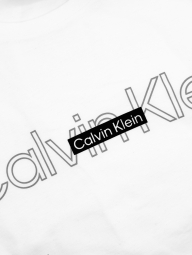 Чоловічі футболки з логотипом Calvin Klein 1159821862 (Білий M)