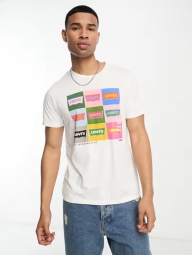 Футболка мужская Levi's с логотипом 1159823161 (Белый XL)