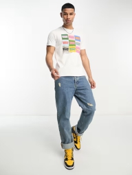 Футболка мужская Levi's с логотипом 1159823161 (Белый XL)