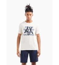 Мужская футболка Armani Exchange с логотипом 1159824208 (Белый XXL)