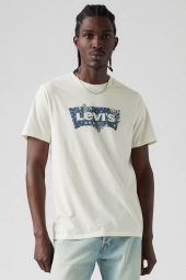 Футболка мужская Levi's с логотипом 1159824656 (Молочный L)