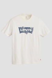 Футболка чоловіча Levi's з логотипом 1159824656 (Молочний L)