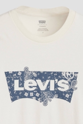 Футболка чоловіча Levi's з логотипом 1159824656 (Молочний L)