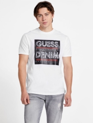 Чоловічі футболки Guess з принтом 1159825786 (Білий XL)