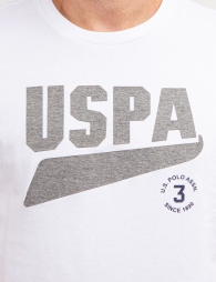 Футболка US Polo Assn з логотипом 1159827728 (Білий XXL)