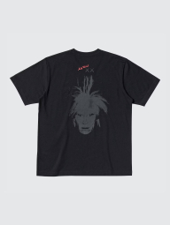 Футболка KAWS + Warhol UNIQLO с принтом 1159831706 (Черный XXL)