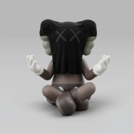 Футболка KAWS + Warhol UNIQLO с принтом 1159831706 (Черный XXL)