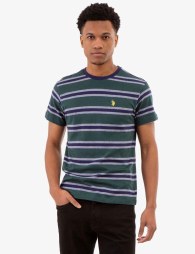 Футболка U.S. Polo Assn с принтом 1159832109 (Зеленый XL)