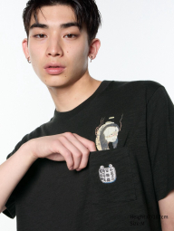 Футболка UKIYO-E Dark Fantasy UNIQLO 1159832500 (Чорний XS)