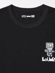 Футболка UT Archive Louvre Graphic UNIQLO  с принтом 1159832515 (Черный XS)