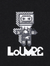Футболка UT Archive Louvre Graphic UNIQLO  с принтом 1159832515 (Черный XS)