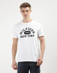 Мужская футболка Tommy Hilfiger с логотипом 1159832902 (Белый XXL)