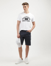 Мужская футболка Tommy Hilfiger с логотипом 1159832902 (Белый XXL)