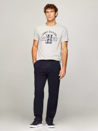 Футболка мужская Tommy Hilfiger с логотипом 1159832909 (Серый XXL)