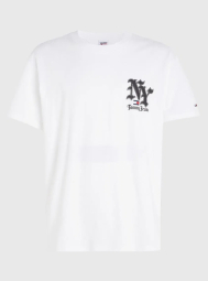 Мужская футболка Tommy Hilfiger с логотипом 1159832931 (Белый M)