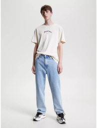 Мужская футболка Tommy Hilfiger с логотипом 1159832954 (Бежевый XXL)