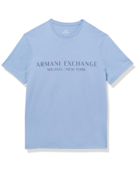 Футболка Armani Exchange с логотипом 1159832998 (Синий XL)
