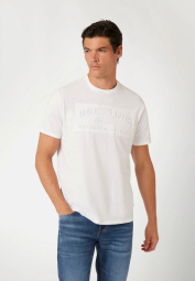 Мужская футболка Guess логотипом 1159833282 (Белый XXL)