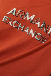 Футболка Armani Exchange з логотипом 1159834293 (Помаранчевий S)