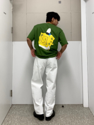 Футболка с принтом SpongeBob SquarePants UNIQLO 1159834491 (Зеленый XS)