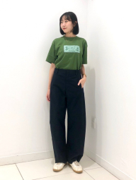 Футболка с принтом SpongeBob SquarePants UNIQLO 1159834491 (Зеленый XS)
