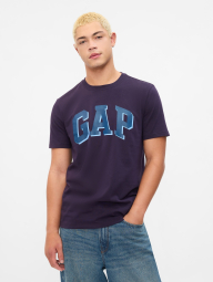 Футболка чоловіча GAP з логотипом 1159834726 (Фіолетовий M)
