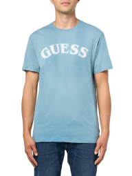 Мужская футболка Guess 1159834864 (Голубой L)
