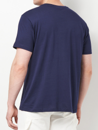 Футболка U.S. Polo Assn с логотипом 1159835475 (Синий M)