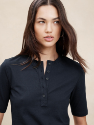 Женская футболка Banana Republic 1159835268 (Синий S)