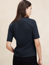 Женская футболка Banana Republic 1159835268 (Синий S)