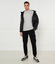 Мужская футболка Guess с логотипом 1159835522 (Серый XL)