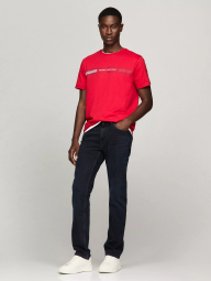 Мужская футболка Tommy Hilfiger с логотипом 1159835916 (Красный M)