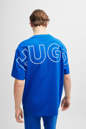 Чоловічі футболки Hugo Boss з 3D логотипом 1159836138 (Синій M)