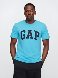 Футболка чоловіча GAP з логотипом 1159836194 (Блакитний XXL)