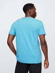 Футболка чоловіча GAP з логотипом 1159836194 (Блакитний XXL)