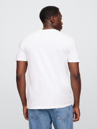 Футболка мужская GAP с логотипом 1159836560 (Белый L)