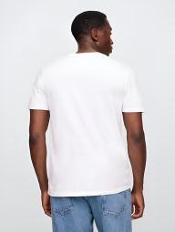 Мужская футболка GAP с логотипом 1159836703 (Белый M)