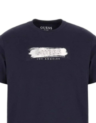 Мужская футболка Guess с логотипом 1159837293 (Синий XXL)