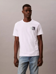 Мужская футболка Calvin Klein с логотипом 1159837527 (Белый XL)
