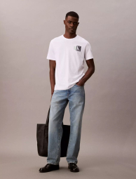 Мужская футболка Calvin Klein с логотипом 1159837527 (Белый XL)