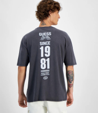 Мужская футболка Guess с принтом 1159837561 (Серый XL)