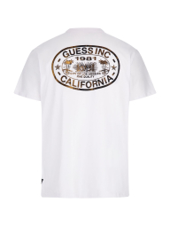 Мужская футболка Guess с принтом 1159837804 (Белый XXL)