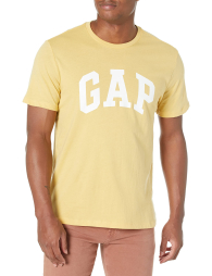 Футболка мужская GAP с логотипом 1159837970 (Желтый XS)