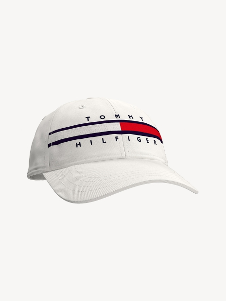 Бейсболка Tommy Hilfiger кепка унисекс 1159758782 (Белый, One size)