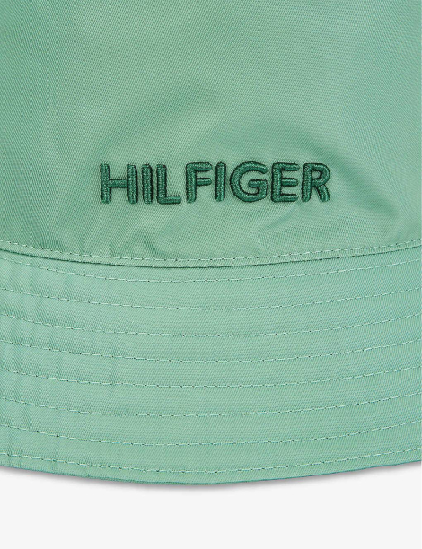 Мужская панама Tommy Hilfiger с вышитым логотипом 1159770206 (Зеленый, One size)