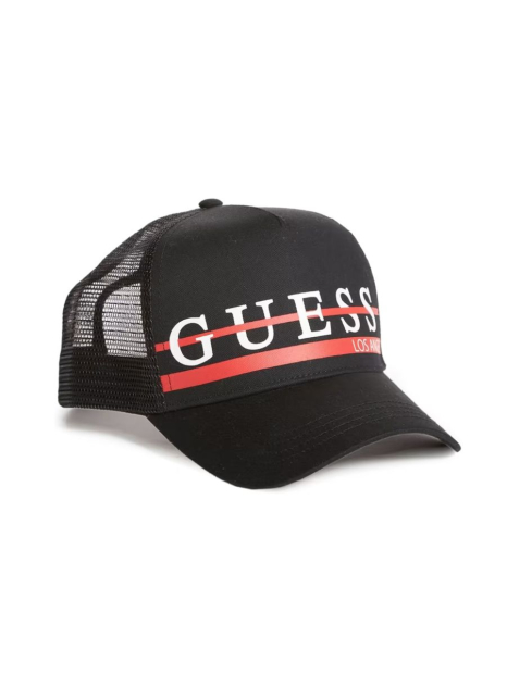 Кепка Guess бейсболка с логотипом 1159784451 (Черный, One size)